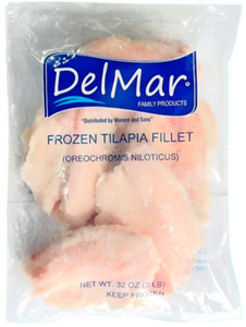 Delmar Tilapia Fillet 2lb Bg