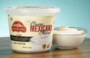 Los Altos Crema Mexicana, 15 oz