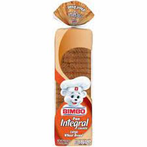 Bimbo 100% Whole Wheat Bread, 1 lb 4 oz (567 g)