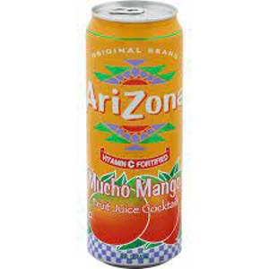AriZona Mucho Mango Fruit Juice Cocktail, 22 fl oz (650 ml)