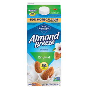 Almond Breeze Original Almondmilk, half gallon (1.89 l)