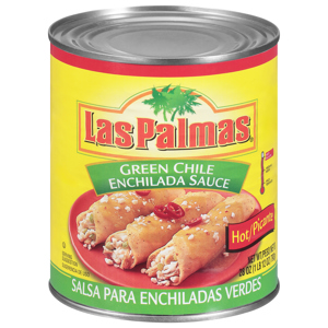 Las Palmas Hot Green Chile Enchilada Sauce, 28 oz (1 lb 12 oz) 793 g