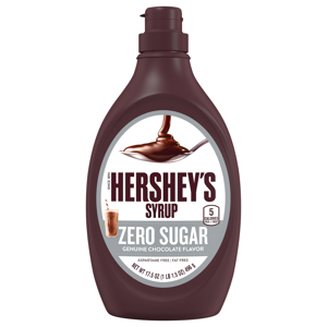 Hershey's Zero Sugar Genuine Chocolate Flavor Syrup, 17.5 oz (1 lb 1.5 oz) 496 g