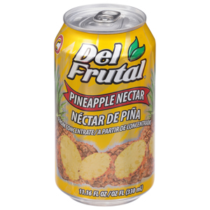 Del Frutal Pineapple Nectar, 11.16 fl oz (330 ml)