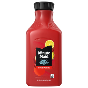 Minute Maid Fruit Punch, Zero Sugar, 76 fl oz (2.3 qt) 2.2 l