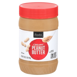 Essential Everyday Peanut Butter, Creamy, 16 oz (1 lb) 454 g