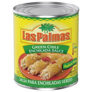 Las Palmas Medium Green Chile Enchilada Sauce, 28 oz (1 lb 12 oz) 793 g