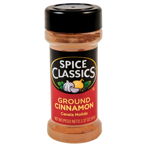 Spice Classics Ground Cinnamon, 2.37 oz (67 g)