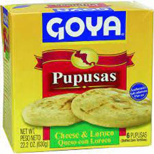 Goya Cheese & Loroco Pupusas, 6 pupusas [22 oz (1 lb 6 oz) 630 g]