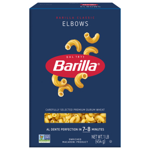 Barilla Elbows, 1 lb (454 g)