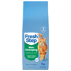 Fresh Step Non-Clumping Premium Clay Litter, 7 lb (3.18 kg)