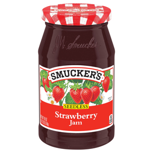 Smucker's Jam, Seedless, Strawberry, 18 oz (1 lb 2 oz) 510 g