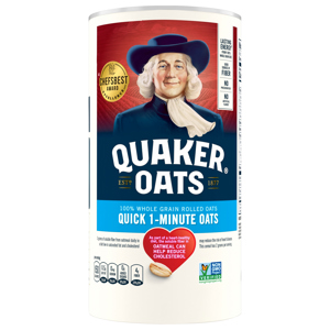 Quaker Oats, Quick 1-Minute, 18 oz (1 lb 2 oz) 510 g