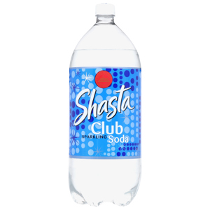 Shasta Sparkling Soda, Club, 67.6 fl oz ( 2 qt 3.6 fl oz) 2 l