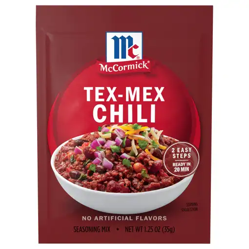 Gluten Free – Brink's Market – Mccormick Tex-mex Chili Seasoning