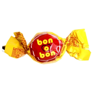 Bon O Bon Bonbon, with Peanut Cream Filling and Wafer, 15 g (0.53 oz)