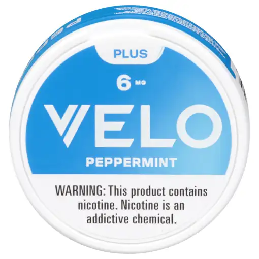 Katy - #9  Velo Nicotine Pouches, 6 Mg, Peppermint, 20 Pouches [0.37 Oz  (10.6 G)]