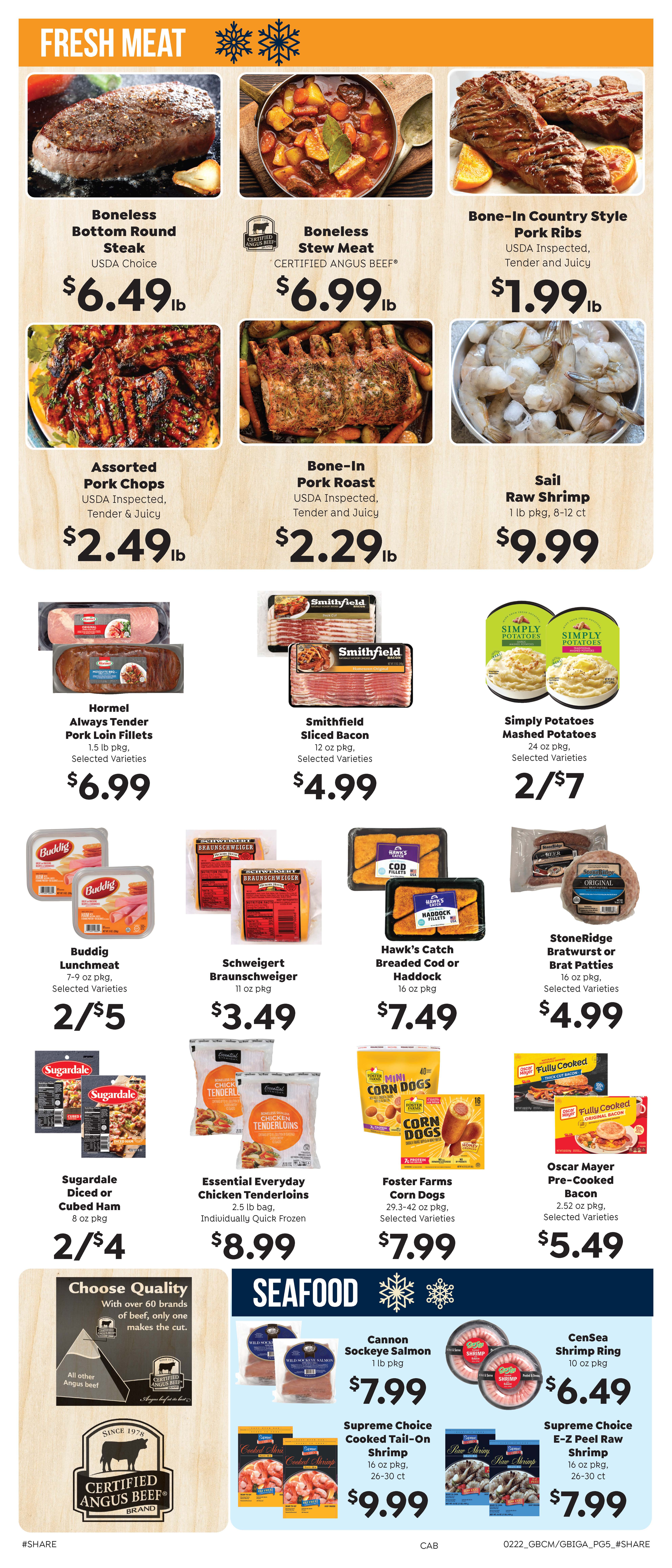Weekly Ad Flyer – Medford County Market – Furlani Texas Toast