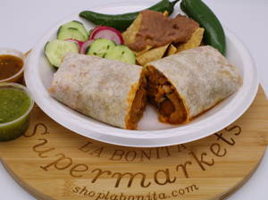 Burrito Chicharron Rojo