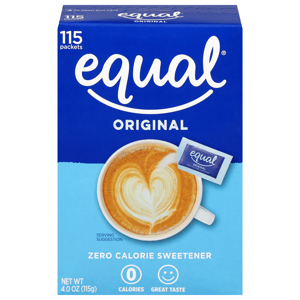 Equal Original Zero Calorie Sweetener, 115 packets [4.0 oz (115 g)]