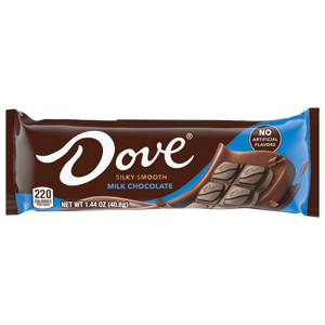 Dove Milk Chocolate, Silky Smooth, 1.44 oz (40.8 g)