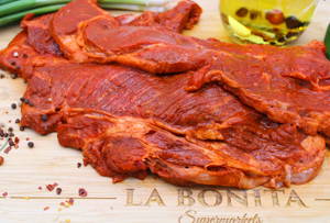 Chuleta De Res Prep /Marinated Bne in Bf