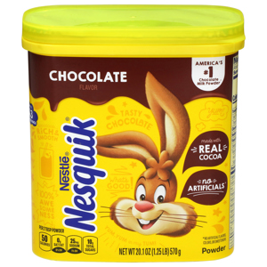 Nesquik Powder, Chocolate Flavor, 20.1 oz (1.25 lb) 570 g
