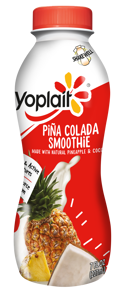 Yoplait Smoothie Yogurt, Pina Colada, 7 fl oz (207 ml)
