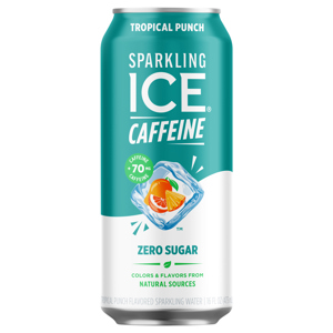 Sparkling Ice Zero Sugar Tropical Punch Sparkling Water, 16 fl oz (473 ml)