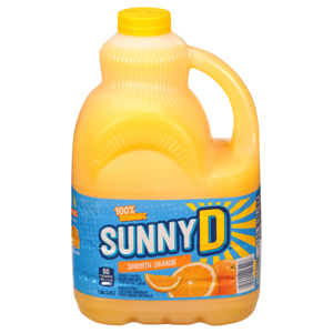 Sunny D Citrus Punch, Smooth Orange, 1 gal (3.78 l)