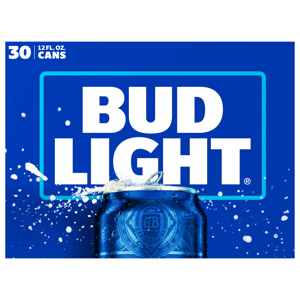 Bud Light, 30 Pack Beer, 12 FL OZ Cans, 4.2% ABV