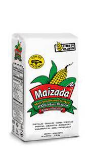 Maizada Instant Traditional Flavor! Corn Masa Flour, 56 oz (3.5 lb) 1.58 kg