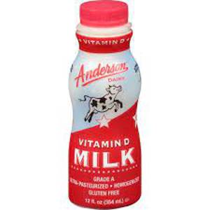Anderson Dairy Vitamin D Milk 12 Fl Oz