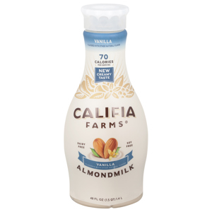 CALIFIA FARMS ALMONDMILK, VANILLA, 48 FL OZ (1.5 QT) 1.4 L