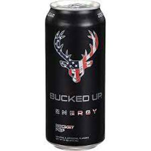 Bucked Up Energy Drink, Rocket Pop, Blue Raspberry/Lime/Cherry, 16 oz (473 ml)