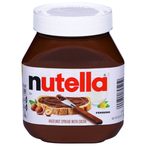 Nutella Hazelnut Spread with Cocoa, 26.5 oz (750 g)
