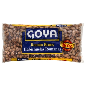 Goya Roman Beans, 16 oz (1 lb) 454 g
