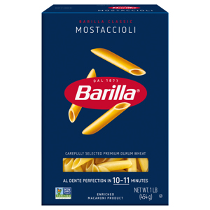 Barilla Mostaccioli, 1 lb (454 g)