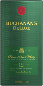 Buchanan's DeLuxe Aged 12 Years Blended Scotch Whisky, 0.75L
