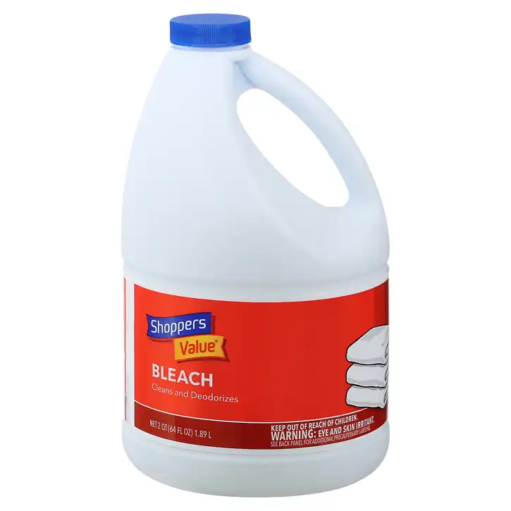 Shoppers Value Bleach, 2 qt (64 fl oz) 1.89 l