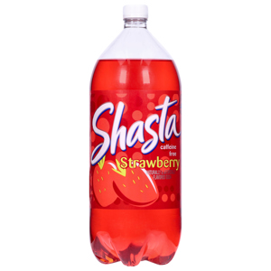 Shasta Soda, Caffeine Free, Strawberry, 2 litre (2 qt 3.6 fl oz) 67.6 fl oz