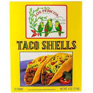 Los Pericos Taco Shells, 10 ct, 4 oz