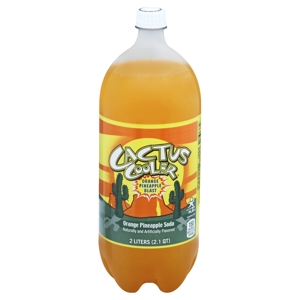 Cactus Cooler Soda, Orange Pineapple Blast, 2 liters (2.1 qt)