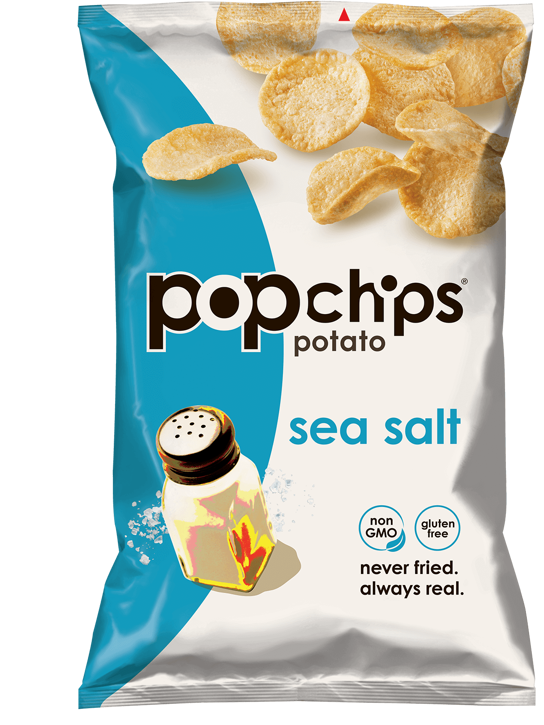 Popchips Original Popped Sea Salt Potato Snack, 5 Oz (142 G