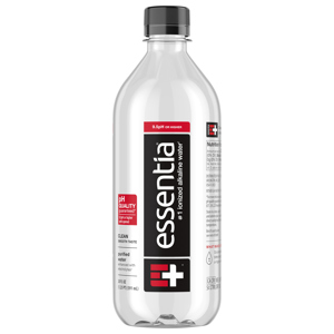 Essentia Purified Water, Alkaline, 9.5pH, 20 fl oz (1.25 pt) 591 ml