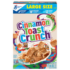 Cinnamon Toast Crunch Cinnamon Cereal Large Size, 1 lb 0.8 oz (16.8 oz) 476 g