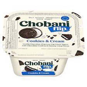 Chobani Greek Cookies & Cream Yogurt, 4.5 oz (128 g)