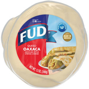 FUD Mexican Style Queso Oaxaca String Cheese, 12 oz (340 g)