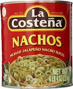 La Costena La Costeña® Nachos Pickled Jalapeño Peppers 98.72 Oz. Can