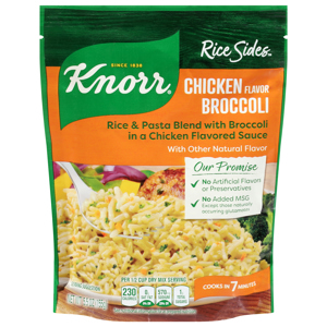 Knorr Chicken Broccoli Flavor Rice & Pasta Blend, 5.5 oz (155 g)